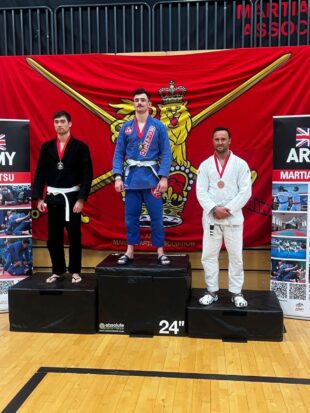 RG Soldiers participating in the British Army Brazilian Jiu-Jitsu Champs 