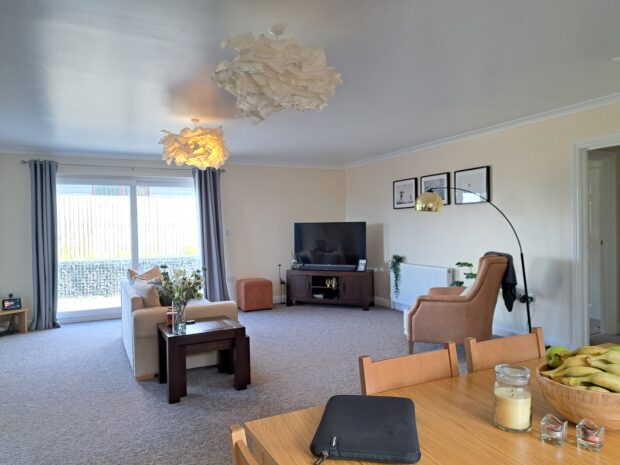 interior of a domestic living room